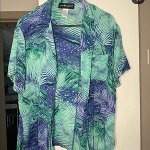 Floral Button Up